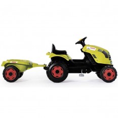 Tractor cu pedale si remorca Smoby Claas Farmer XL :: Smoby