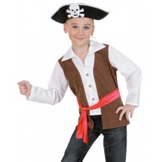 Costum pentru serbare Piratul Marilor 116 cm :: Fries