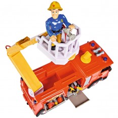 Masina de pompieri Simba Fireman Sam Ultimate Jupiter cu 2 figurine si accesorii :: Simba