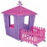 Casuta cu gard pentru copii Pilsan Stone House with Fence purple :: Pilsan