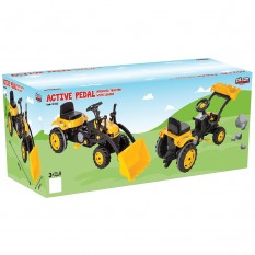 Tractor cu pedale Pilsan Active with Loader 07-315 yellow :: Pilsan