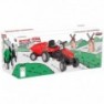 Tractor cu pedale si remorca Pilsan Active with Trailer 07-316 red :: Pilsan