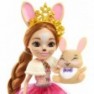 Papusa Enchantimals by Mattel Brystal Bunny Family cu 3 figurine si accesorii :: Enchantimals