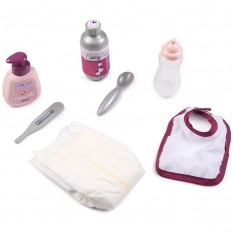 Gentuta de infasat pentru papusa Smoby Baby Nurse Changing Bag cu accesorii :: Smoby