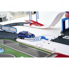Pista de masini Majorette Creatix Dacia Duster Test Center cu 4 masinute :: Majorette