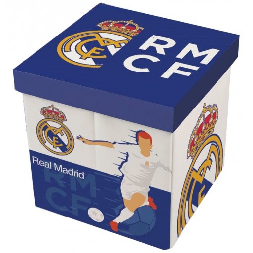 Taburet pentru depozitare jucarii Real Madrid CF :: Arditex