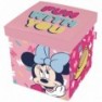 Taburet pentru depozitare jucarii Minnie Mouse :: Arditex