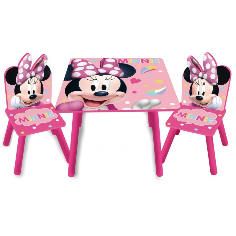 Set masuta si 2 scaunele Minnie's Bow-tique :: Arditex