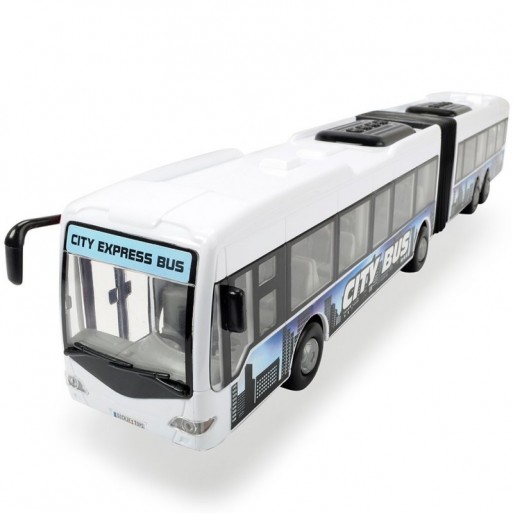 Autobuz Dickie Toys City Express Bus alb :: Dickie Toys