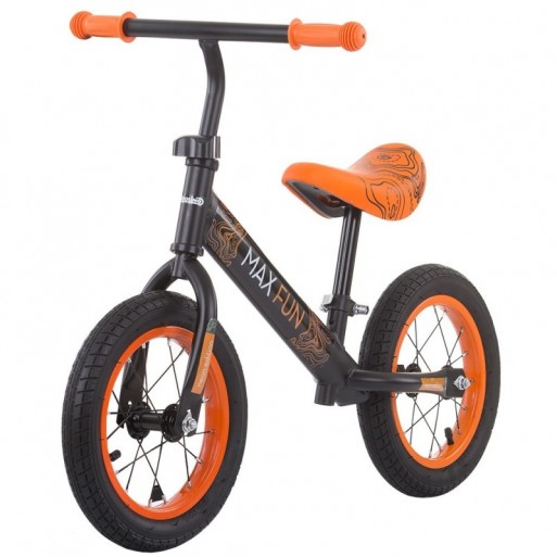 Bicicleta fara pedale Chipolino Max Fun orange :: Chipolino