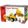 Buldozer Big Power Worker Wheel Loader cu figurina :: Big