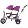 Tricicleta gemeni Chipolino 2Play lilac :: Chipolino