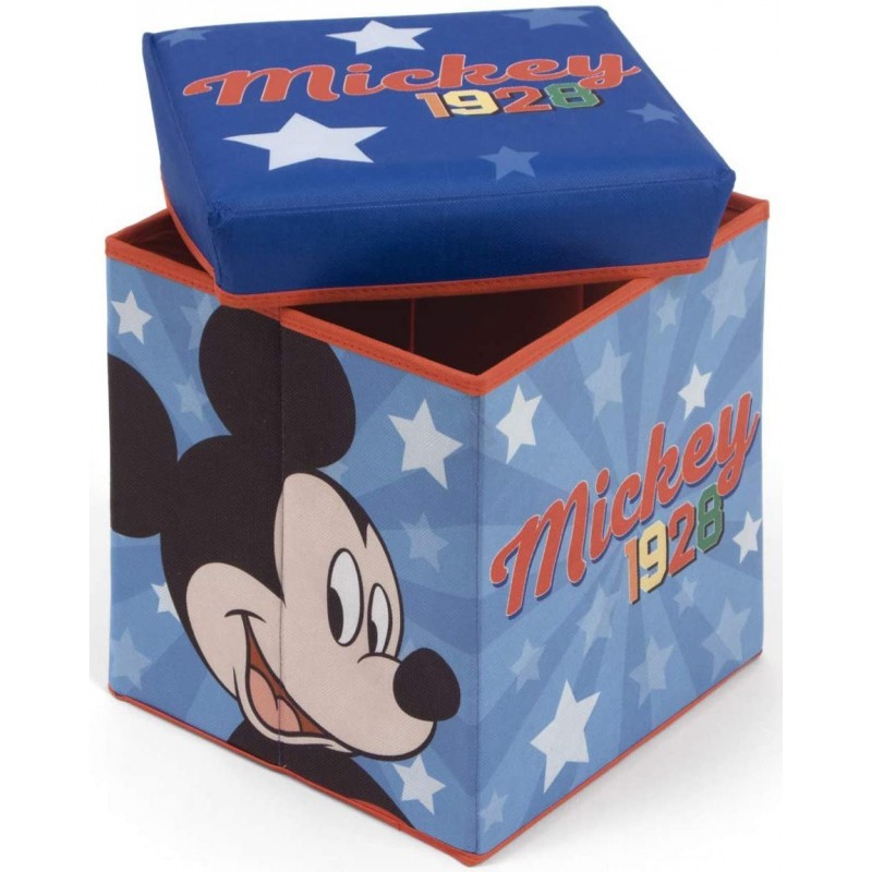 Taburet pentru depozitare jucarii Mickey Mouse :: Arditex